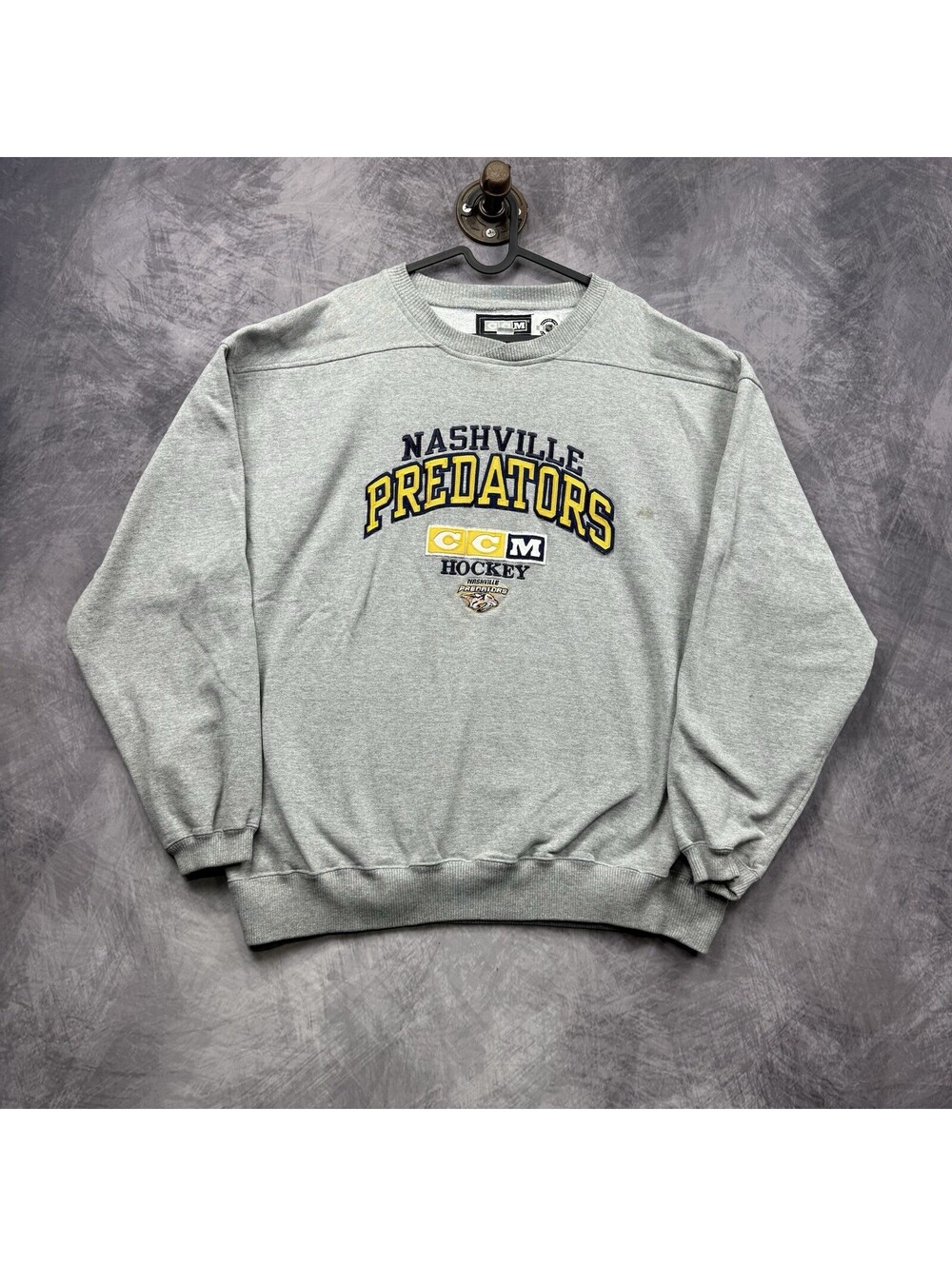 Nashville Predators CCM Hockey Sweatshirt NHL Size XL
